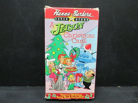 A Jetson Christmas Carol Vhs Tape Jetson Special Holiday Show Hanna Barbera Super Stars