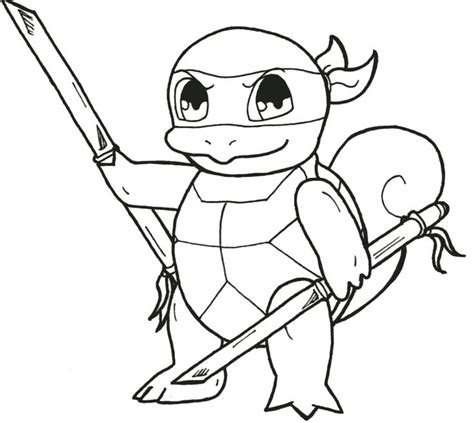 Free Printable Squirtle Coloring Pages For Coloring Activities Turtle