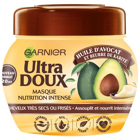 Garnier Ultra Doux Masque Nutrition Intense à Lhuile Davocat Et