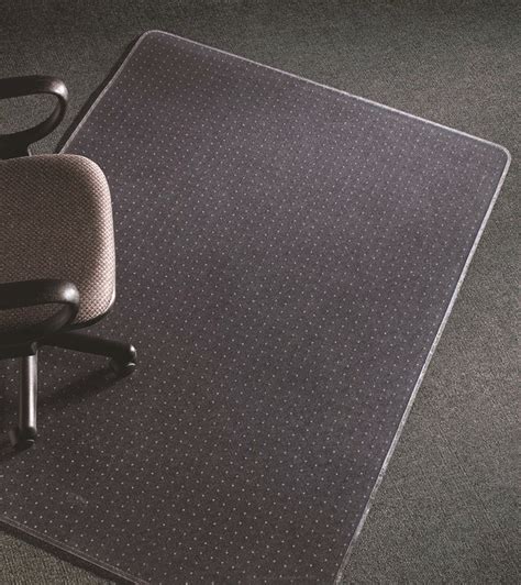 Deflecto Supermat Beveled Edge Chair Mat Without Lip 46 X 60 X 18