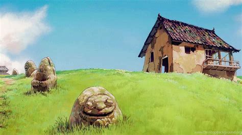 High Res Dual Screen Studio Ghibli Desktop Wallpapers Desktop Background