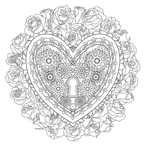 Heart With Keyhole Tattoo Designs