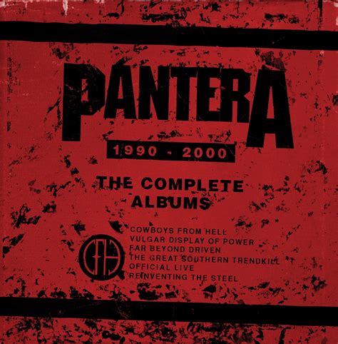 Pantera Pantera The Complete Albums 1990 2000 Ototoy