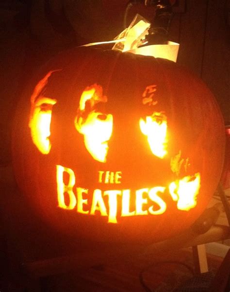 19 Wonderfully British Carved Pumpkins The Beatles Bootleg Beatles