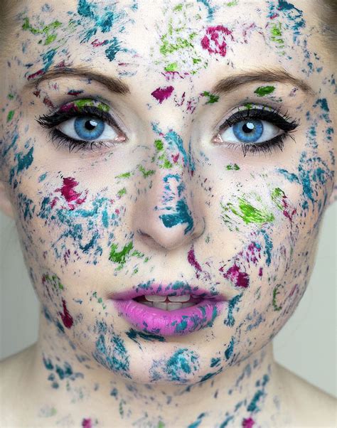 Color Splatters Crazy Eye Makeup Artistry Makeup Makeup