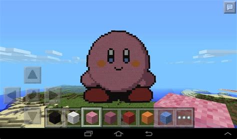 Kirby Minecraft Pixel Art By Rest In Pixels On Deviantart