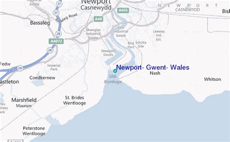Newport Gwent Wales Tide Station Location Guide