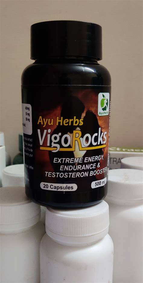Boost Energy Herbal Vigorocks Capsule For Sex Power Rs 600 Bottle