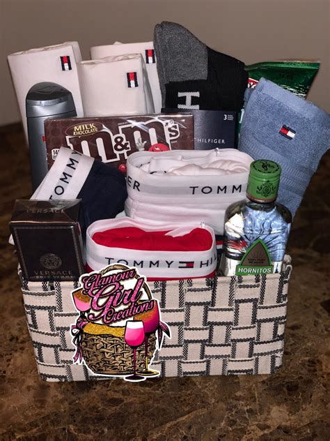 Customize A Men S Spa Basket Comes With T Shirts Underwear Socks