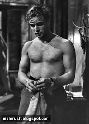 Marlon Brando Shirtless Famous Hot Guys