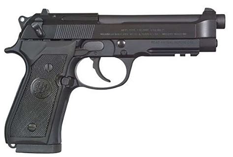 Beretta Usa J9a9f11 92 A1 Standard 9mm Luger 490 101 Black Bruniton