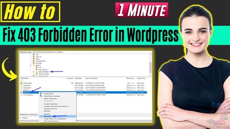 How To Fix Forbidden Error In Wordpress Infographie