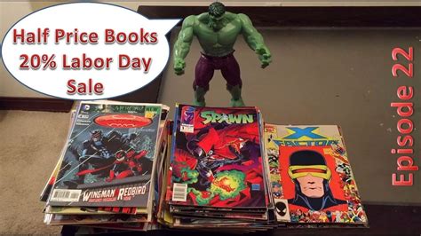 Half price books is located in fort worth city of texas state. Half Price Books Comic Book Haul 22 (Super Labor Day Sale ...