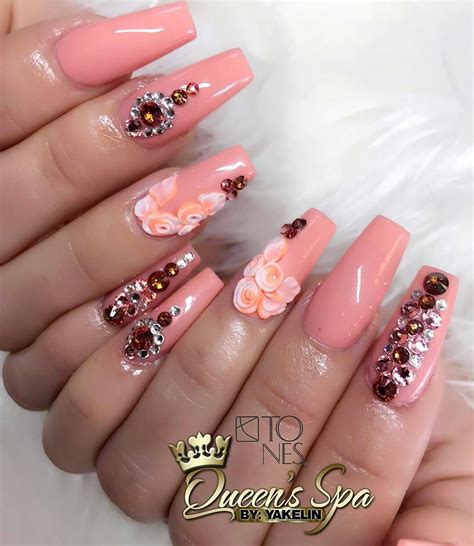 Amazing Nail Art Made Using Tones Products Coffin Nails Designs Nail