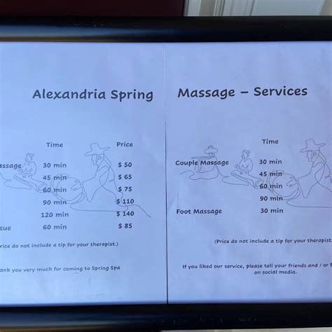 Spring Massage Alexandria Massage Spa In Alexandria