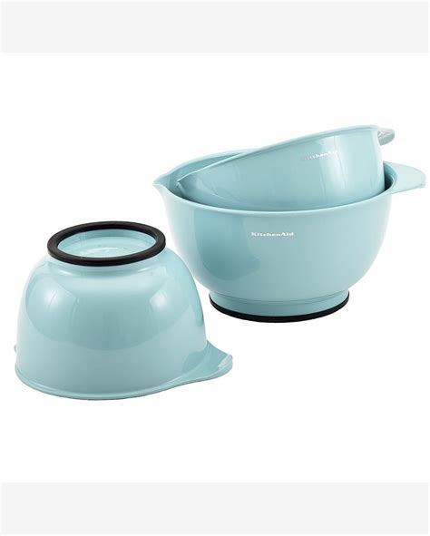 Riachuelo Conjunto Tigelas Kitchenaid Azul