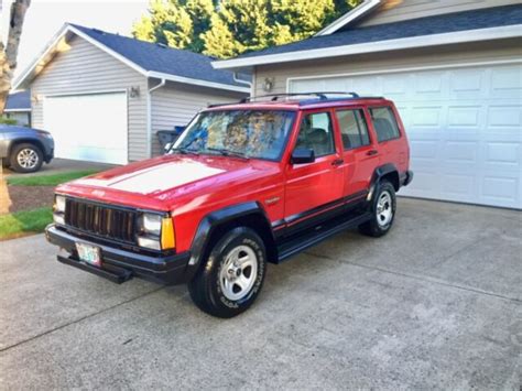 1993 Jeep Cherokee Sport 40l One Owner 63k Original Miles For Sale