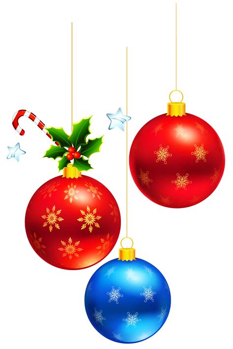 Transparent Deco Christmas Ornaments Clipart Gallery Yopriceville