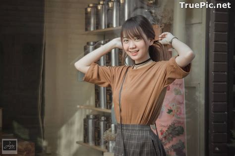 thailand cute model fenfern aeryingsak a girl with smile