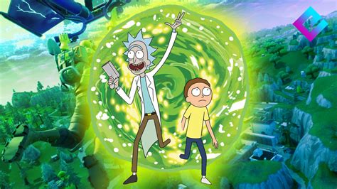 Fortnite Rick And Morty Crossover Teased For Season 7