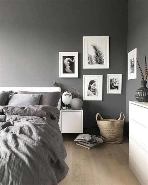 Cocoon Bedroom Design Inspiration Grey