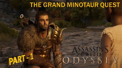 Assassin S Creed Odyssey The Grand Minotaur Quest Gameplay