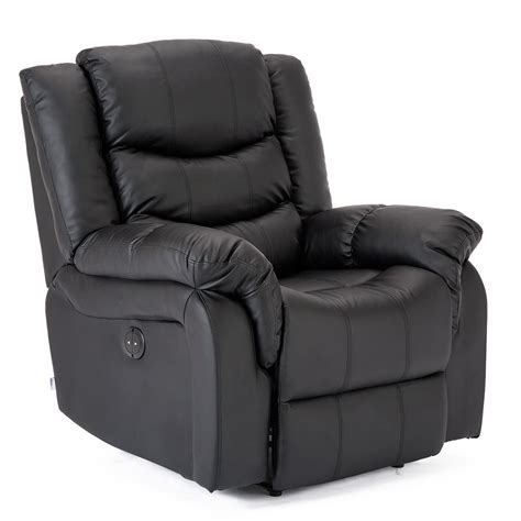 With remote riser and recliner. SEATTLE ELECTRIC LEATHER AUTO RECLINER ARMCHAIR SOFA HOME ...