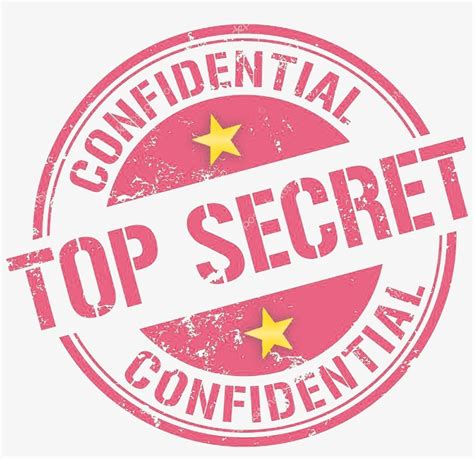 Top Secret Stamp Top Secret Free Transparent Png Download Pngkey
