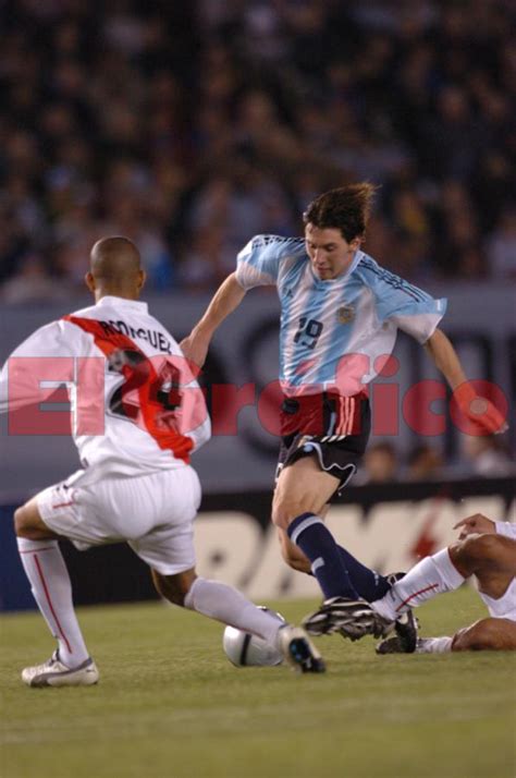 Una Nueva Esperanza El Debut De Messi En La Selección Argentina El