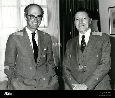 Aug 08 1981 Us Secretary Of Defence Weinberger Visits Ministry Of