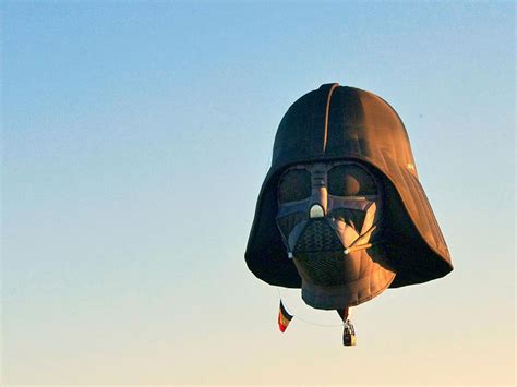 Darth Vader Dark Vador In The Air Hot Air Balloon Rides Hot Air