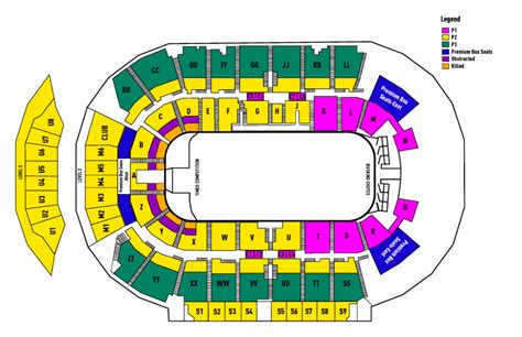 Snake River Stampede Seating Chart