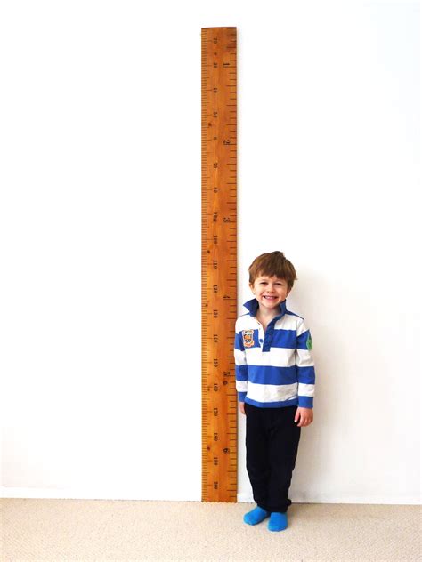 Childrens Wooden Ruler Height Chart Free Shipping By Biplanepress
