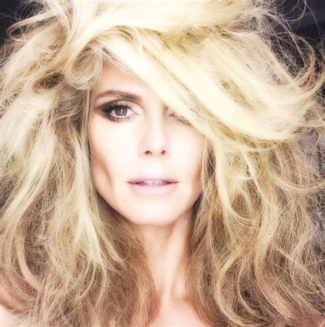 Heidi Klum Shares Before And After Makeup Photos See The