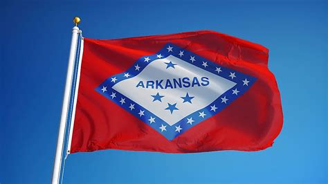 Arkansas State Flag Worldatlas