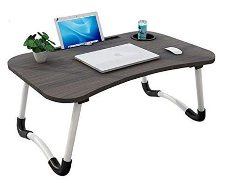 Yoyow® Smart Multipurpose Foldable Laptop Table With Cup Holder Study