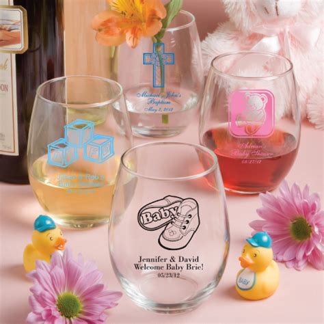 Personalized 15 Oz Stemless Wine Glasses Fc 3423s Famous Favors