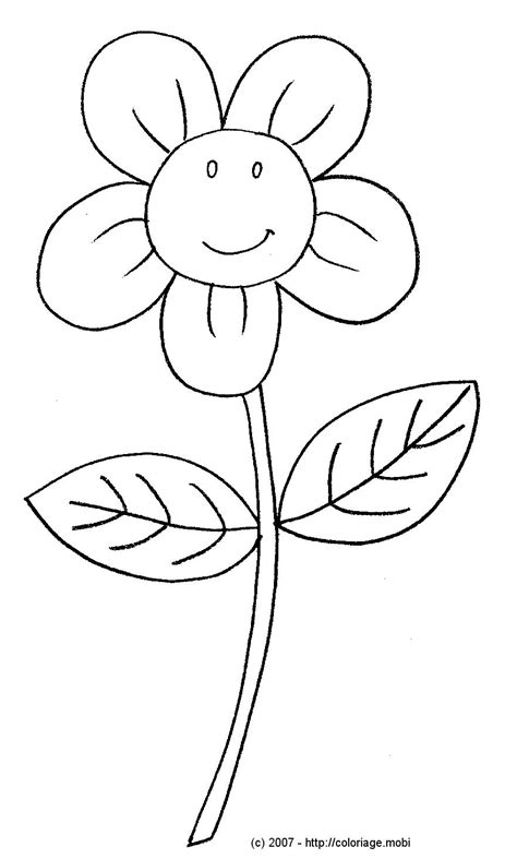 Coloriage De Fleurs De Printemps A Imprimer Gratuit Coloriage