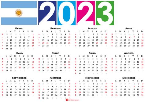 14 Calendario 2023 Argentina Con Feriados Photos Calendar With Holidays