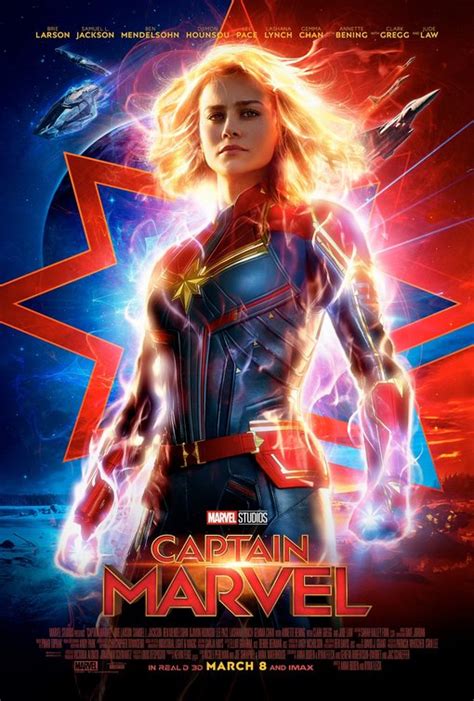 2019, боевик, приключения, фантастика, сша. Captain Marvel Movie Poster (#2 of 24) - IMP Awards