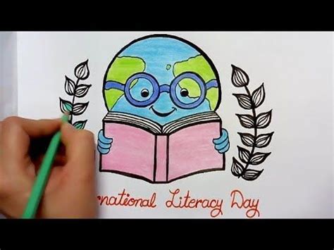 Well, i was really amazed at how those drawings worked. how to draw international literacy day poster || literacy ...