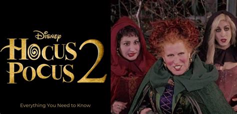 Hocus Pocus 2 Cast Plot Trailer Release Date And Everything You