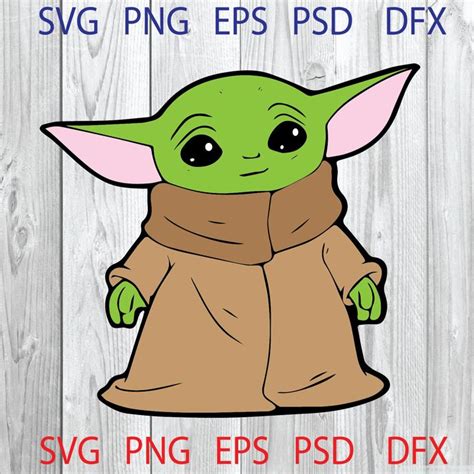 Baby Yoda Cricut Image Free Download SVG Cut Files Download PicartSVG