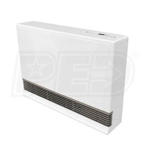 Rinnai Ex38ctwn Energysaver® 38400 Btu Gas Direct Vent Wall Furnace Ng 80 Afue White