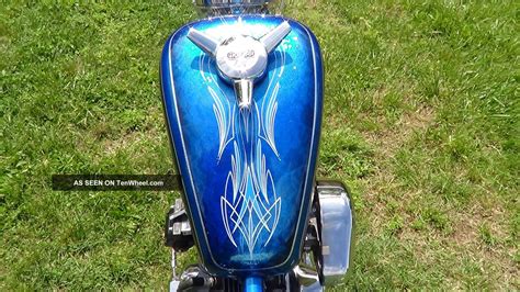 1973 Harley Davidson Ironhead Sportster Bobber Chopper Metalflake Kandy