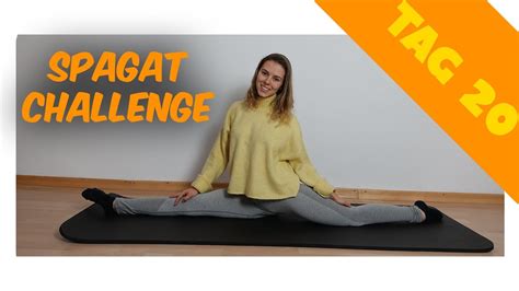 Spagat Lernen 90 Tage Spagat Challenge Tag 20 Vellyfit Youtube