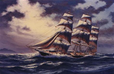 41 Clipper Ship Wallpaper Wallpapersafari