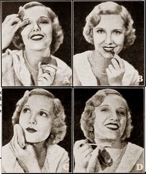 Kiss And Make Up 1930s Beauty Guides Vintage Makeup Guide