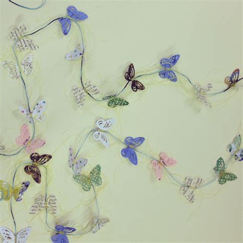 Paper Punch Butterfly Garland Paper Punch Butterfly