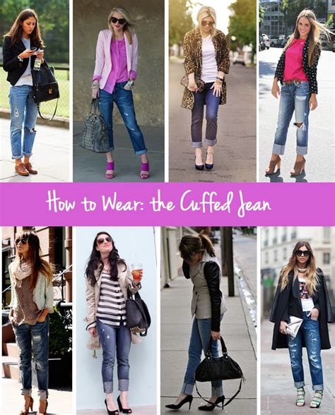 Cuffed Jeans Boyfriend Jeans Style Style Fashion